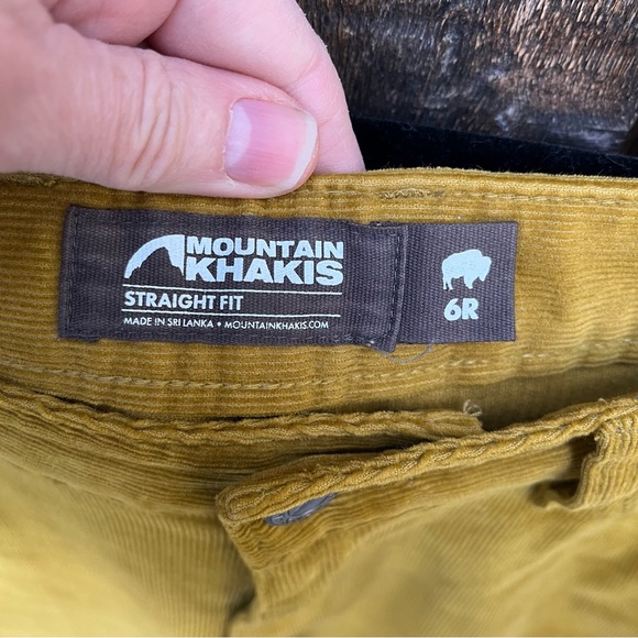 Mountain Khakis Wm’s Canyon Cord Straight Fit Pant Sz 6R - Picture 3 of 13